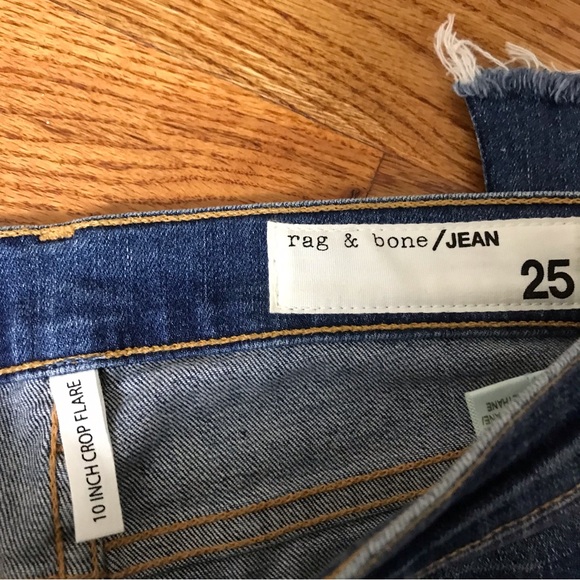 Rag & Bone 10” Crop Flared Jeans - Picture 6 of 11